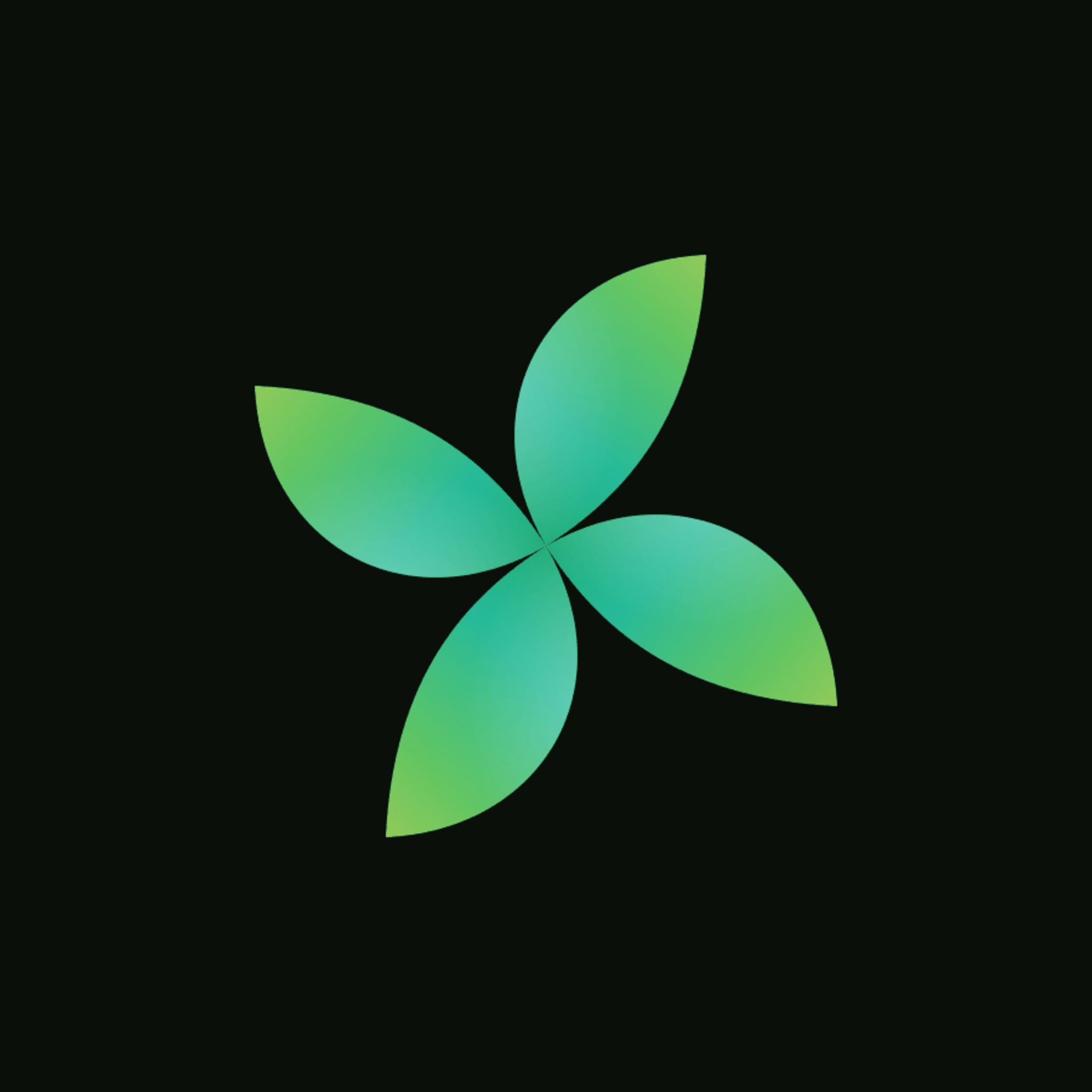 HarperFlow leaf mark logo