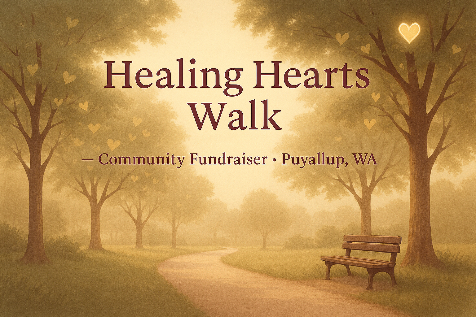 Healing Hearts Walk crowd