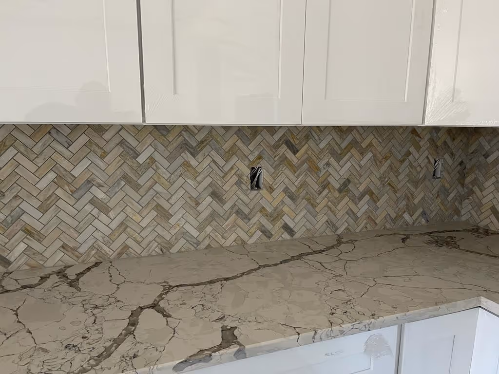 Kitchen backsplash installation Atlanta