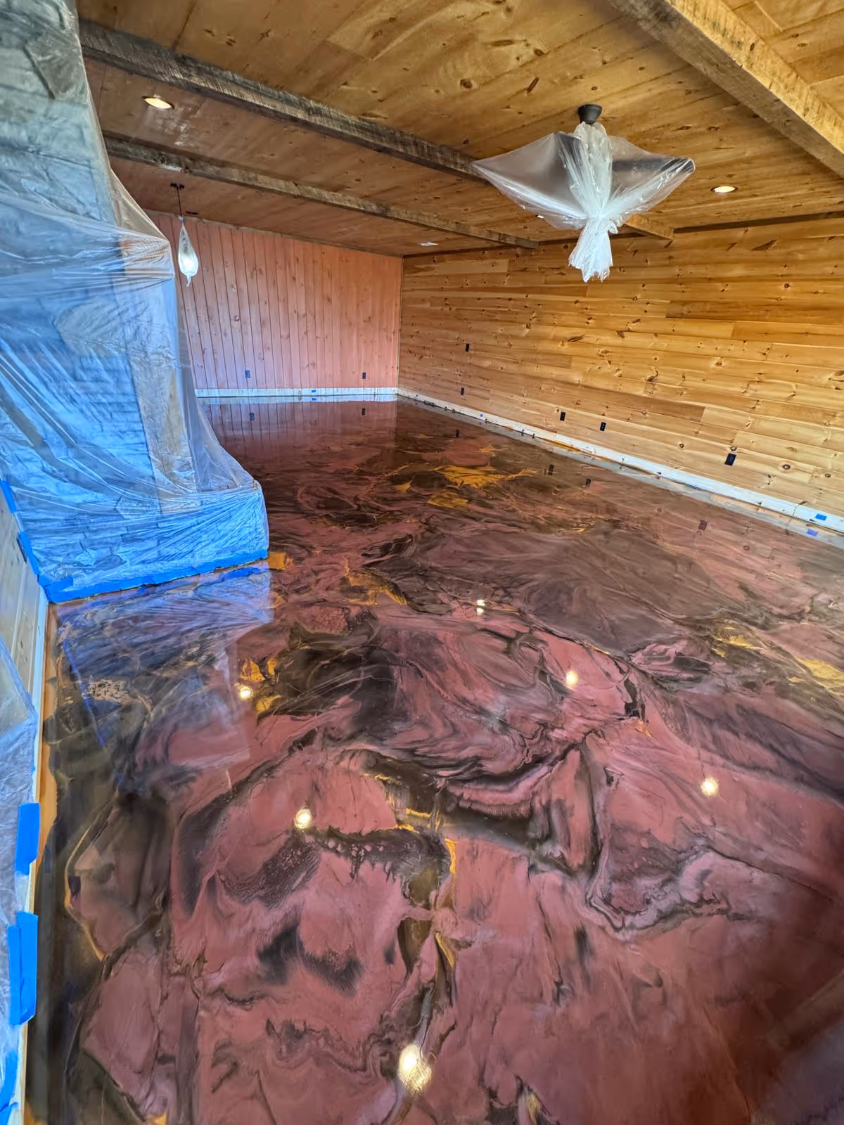 Metallic epoxy floors Atlanta