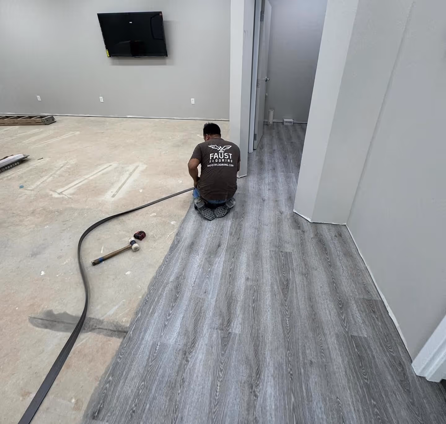 LVP Floor Installation