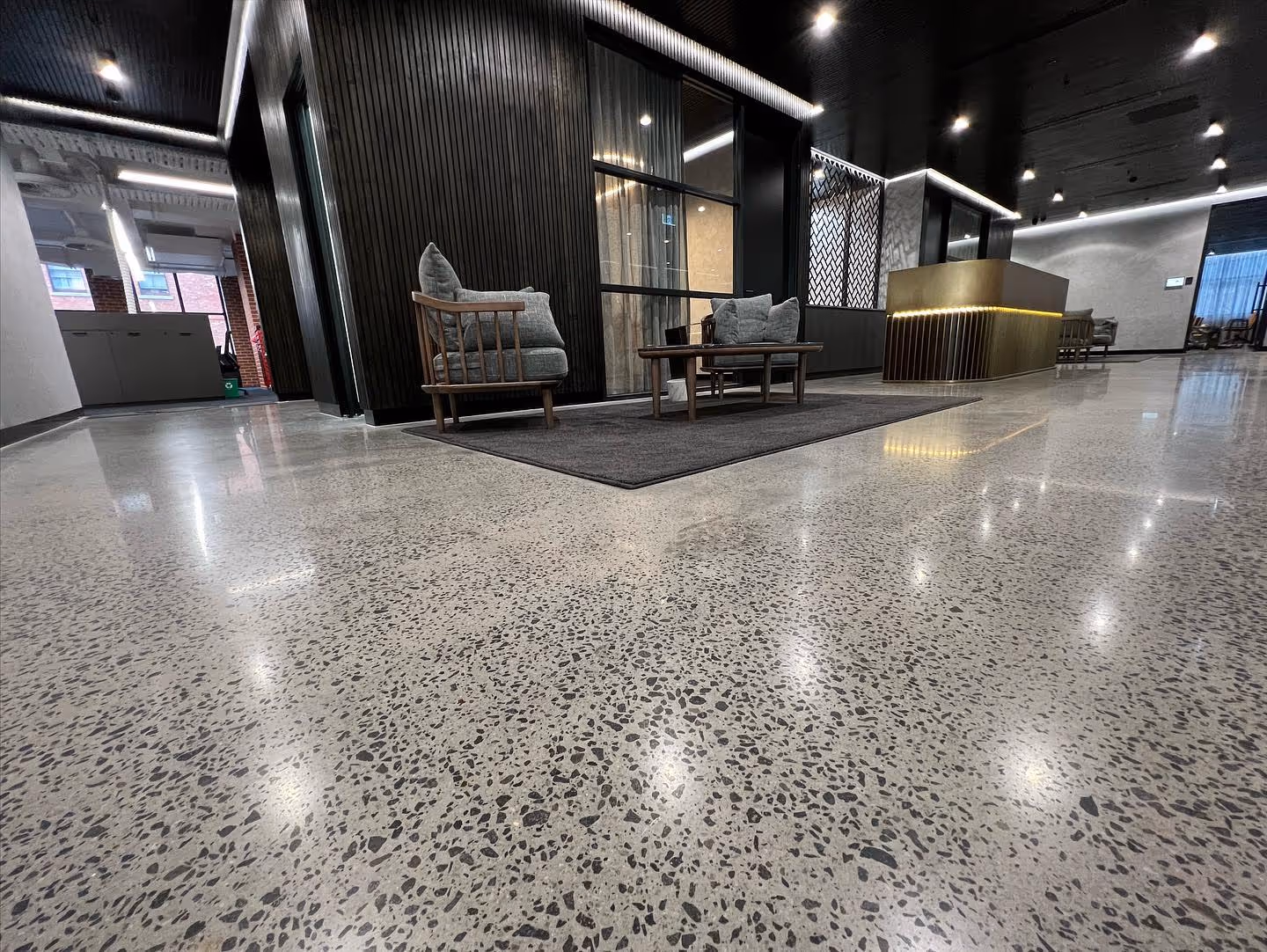 Commercial Polished Concrete Floor