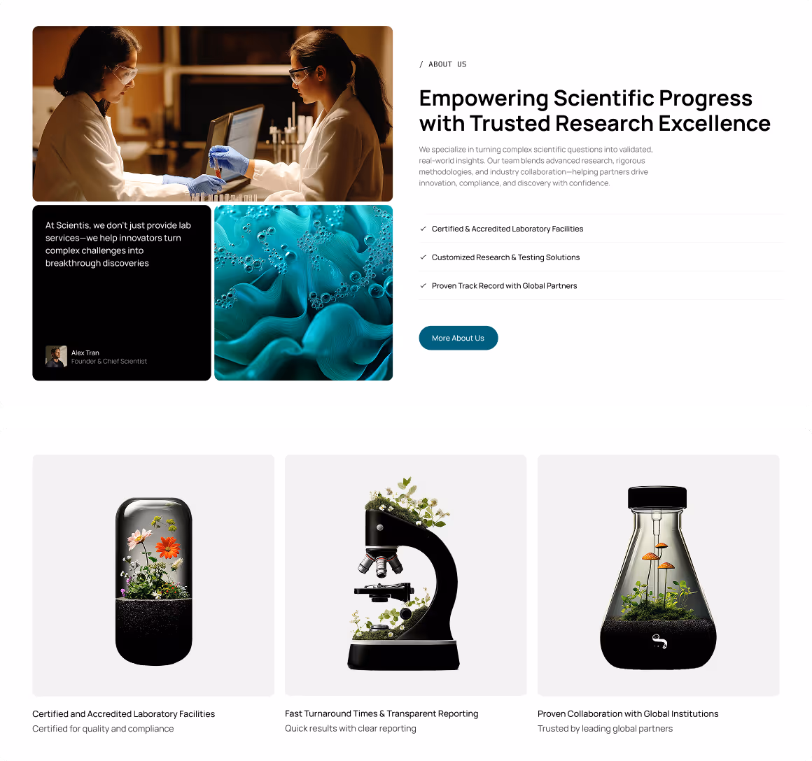 Laboratory & Research template overview2