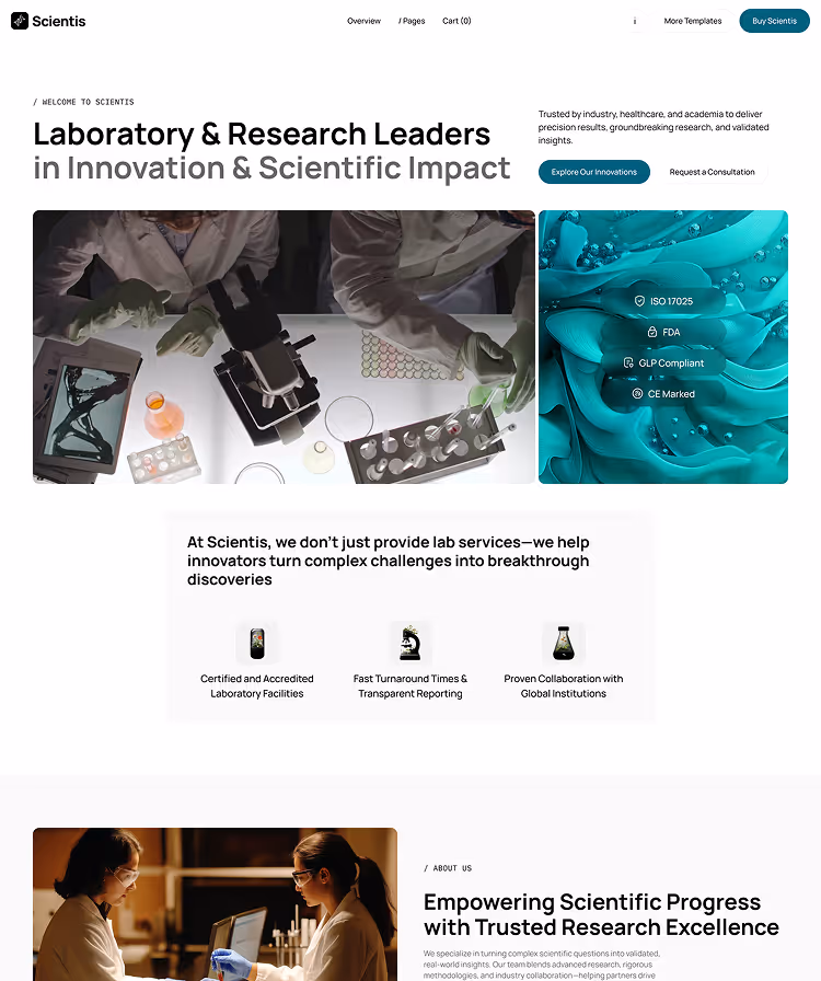 Biotech template pages2