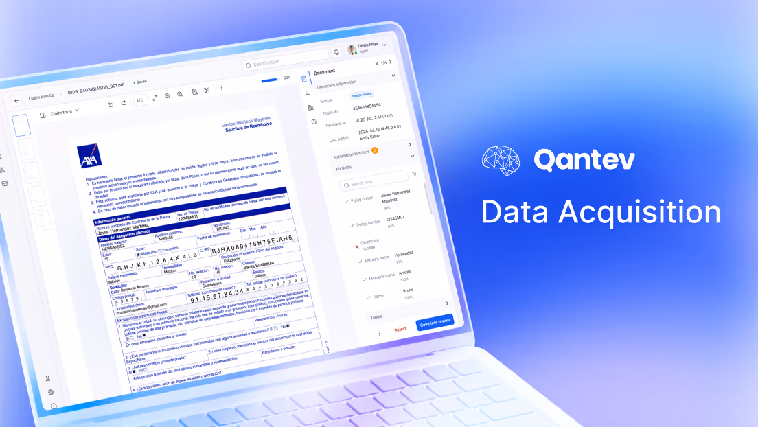 Faster Claims Processing: Automating and Accelerating Data Entry