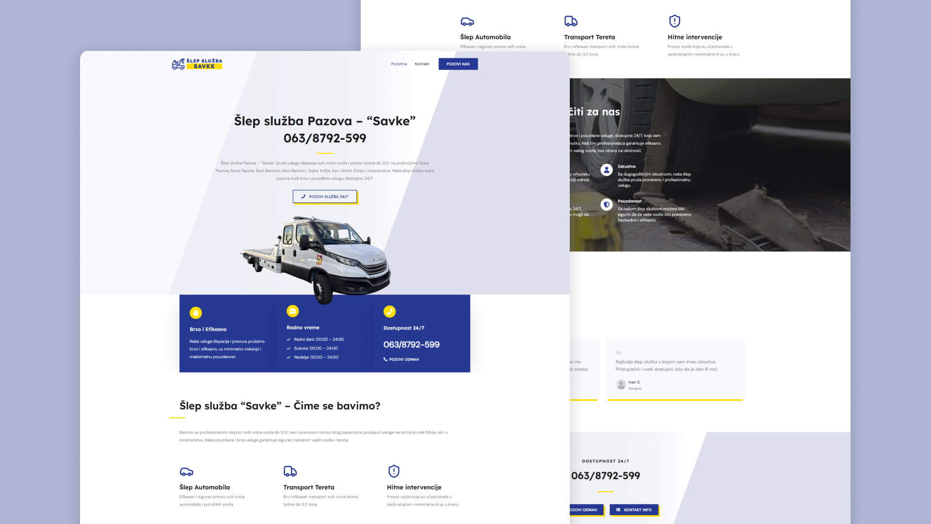 Cover image of a website
