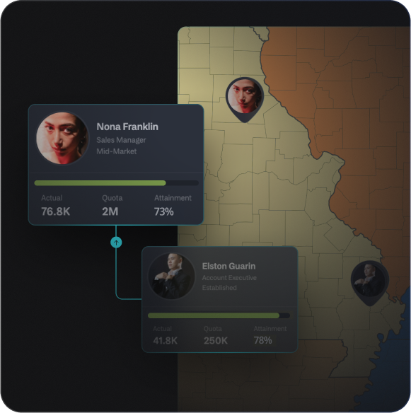 Adjust territory rules and optimize account assignments automatically.