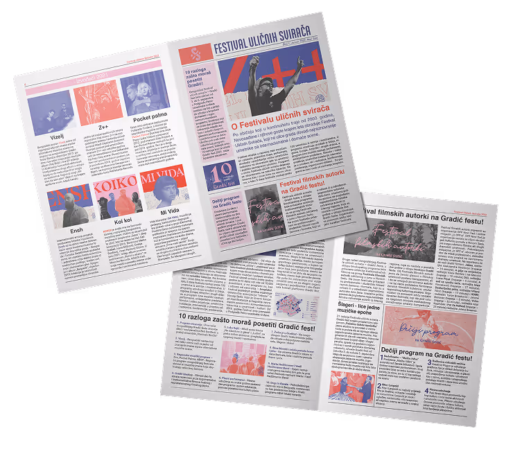 Magazine design mockup