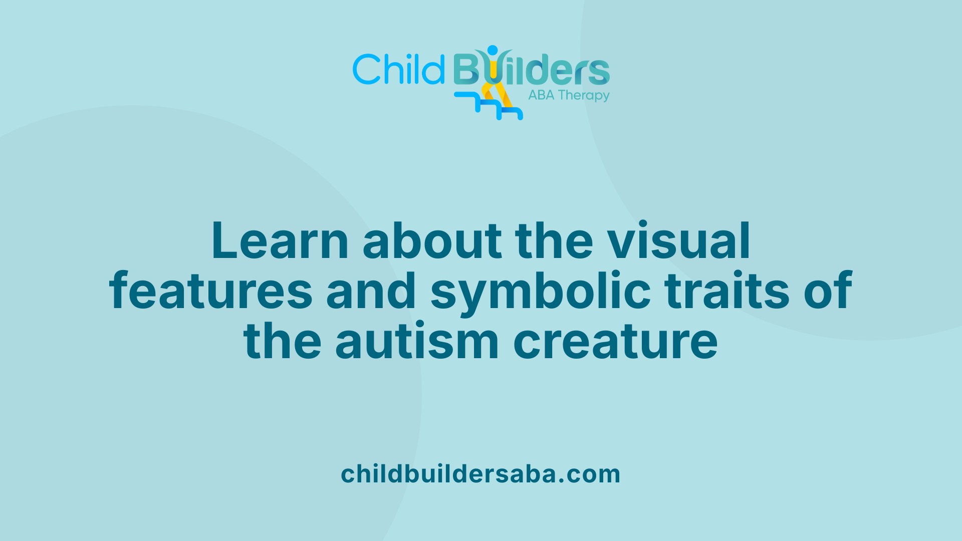 Learn about the visual features and symbolic traits of the autism creature