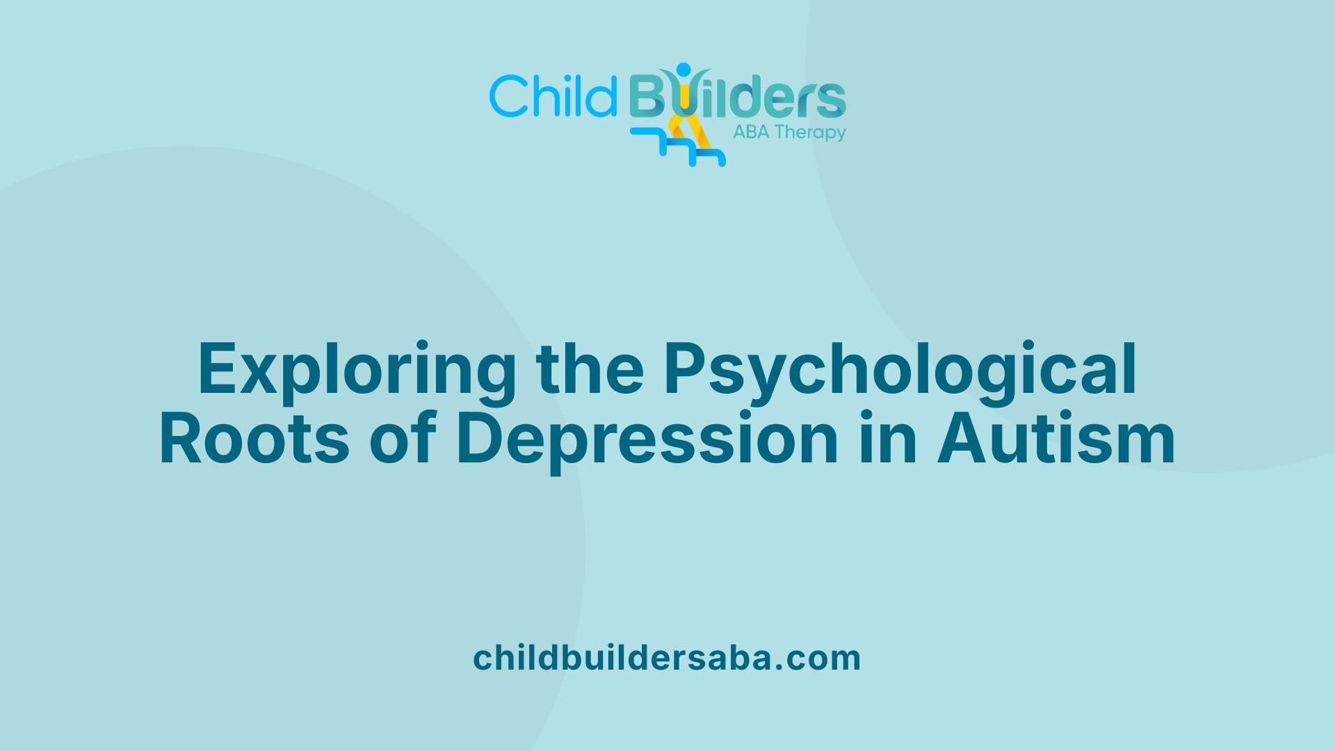 Exploring the Psychological Roots of Depression in Autism