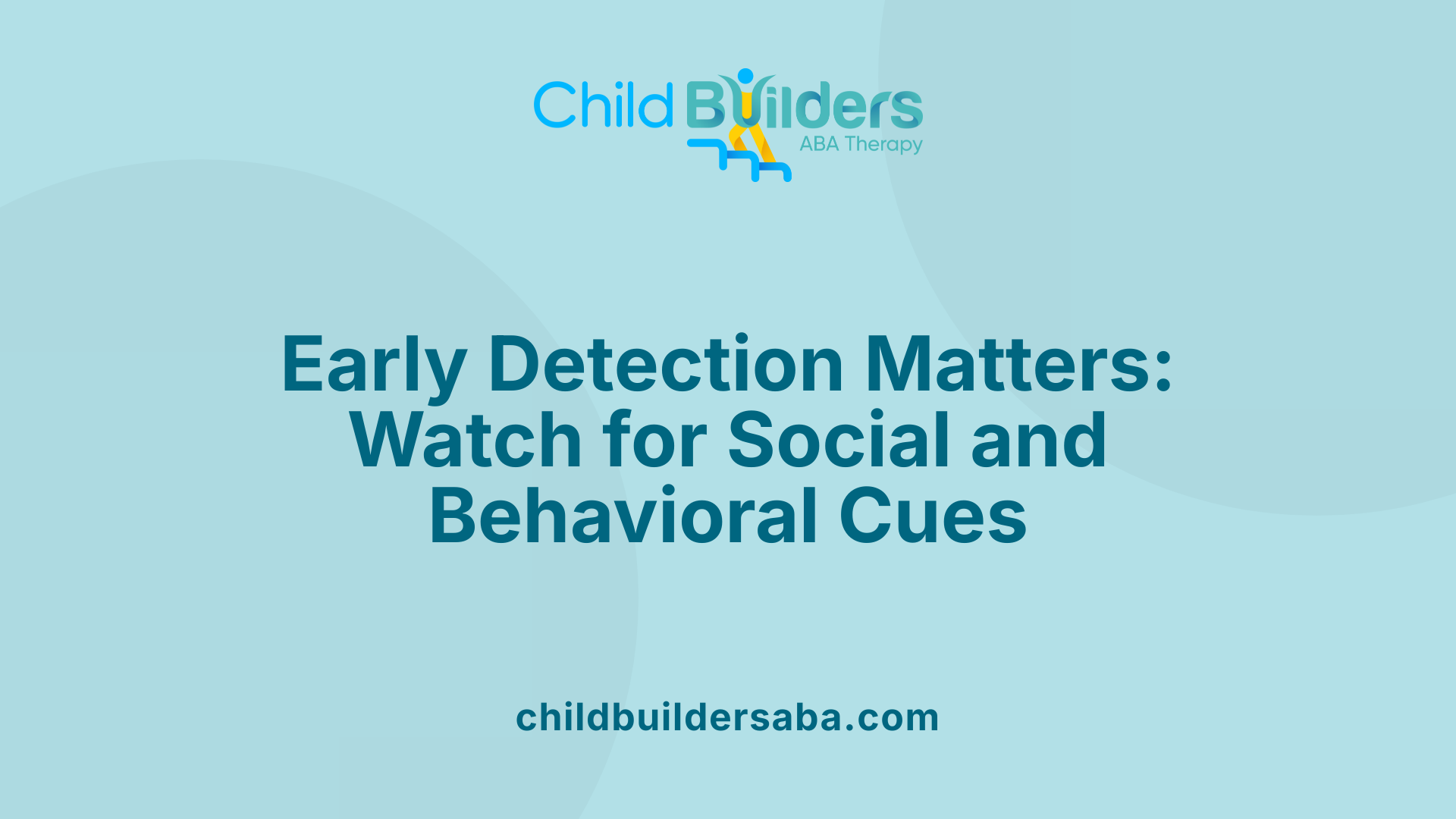 Early Detection Matters: Watch for Social and Behavioral Cues