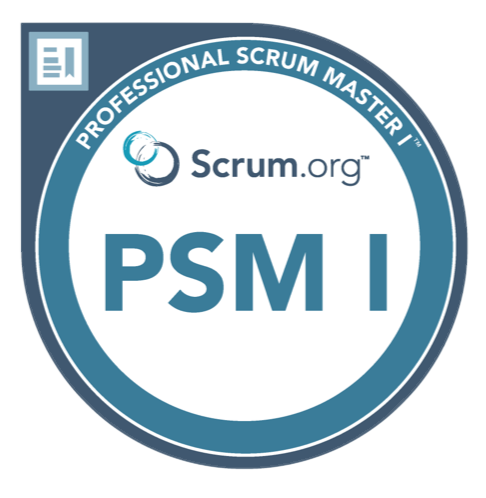 Scrum.org Professional Scrum Master I Certificate