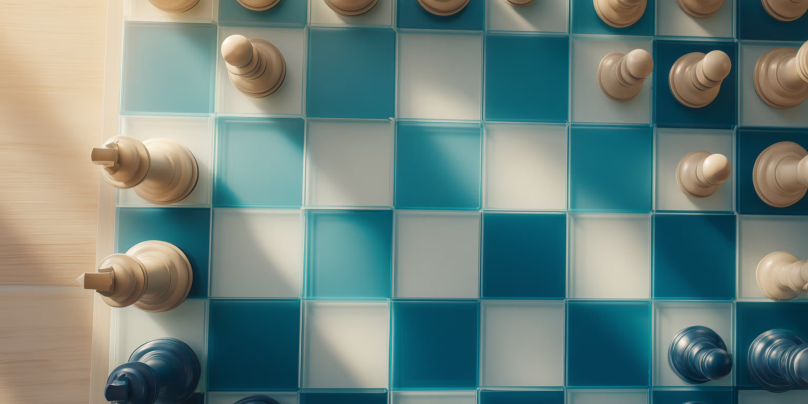 Schachbrett Bild: E-Commerce ROI-Planung und Marktanalysen für die optimale Shop-Strategie