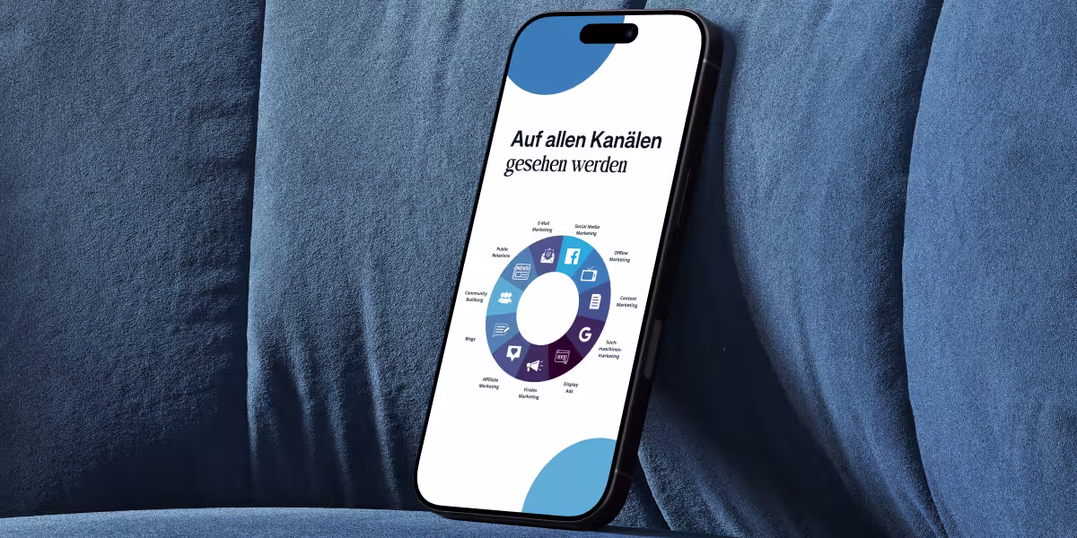Smartphone Mockup: Übersicht zur Digitalen Kanalstrategie und Cross-Channel-Optimierung