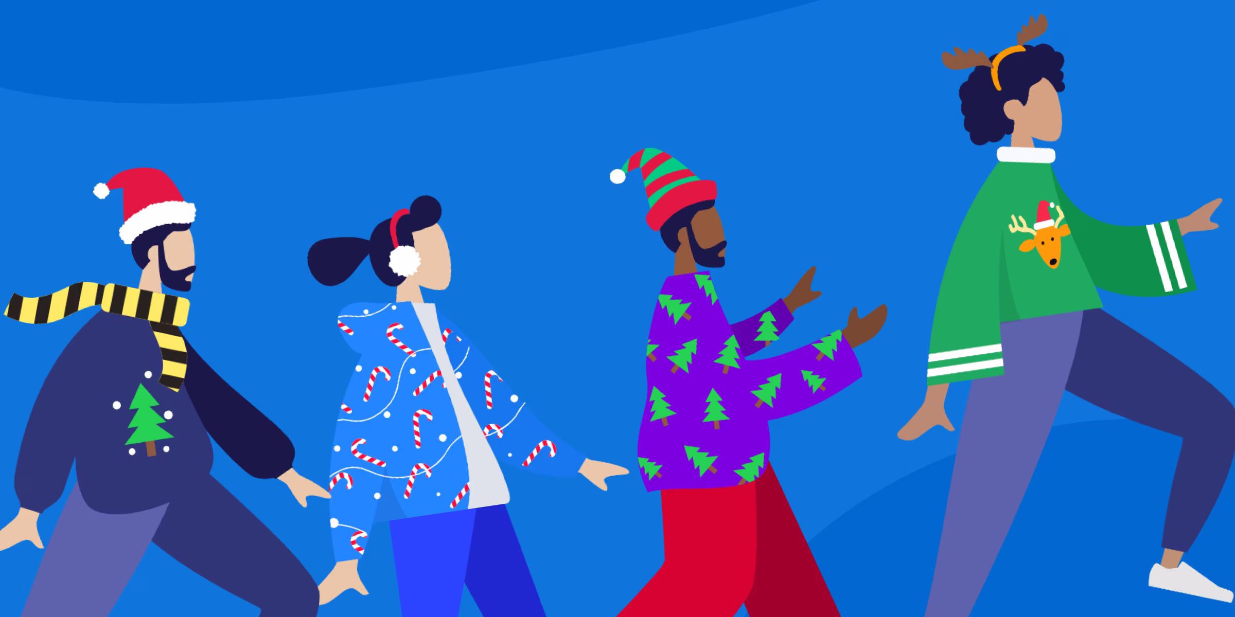 Gruppe von illustrierten Brand Characters: Charakter Design für Markenwiedererkennung und Kampagnen