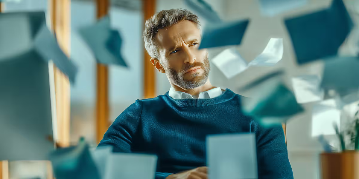 SEO-Experte am Bildschirm: Content Performance Optimierung und SEO-Texte für Top-Rankings