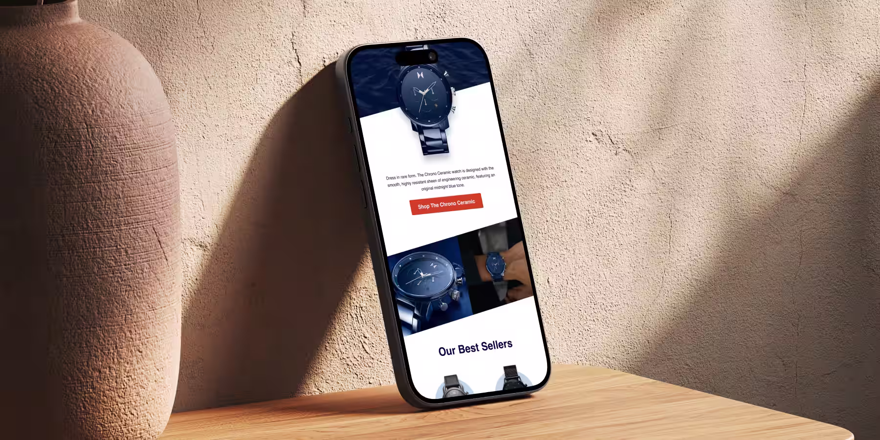 iPhone Mockup: E-Mail Design für automatisches Kundenwachstum und LTV-Maximierung