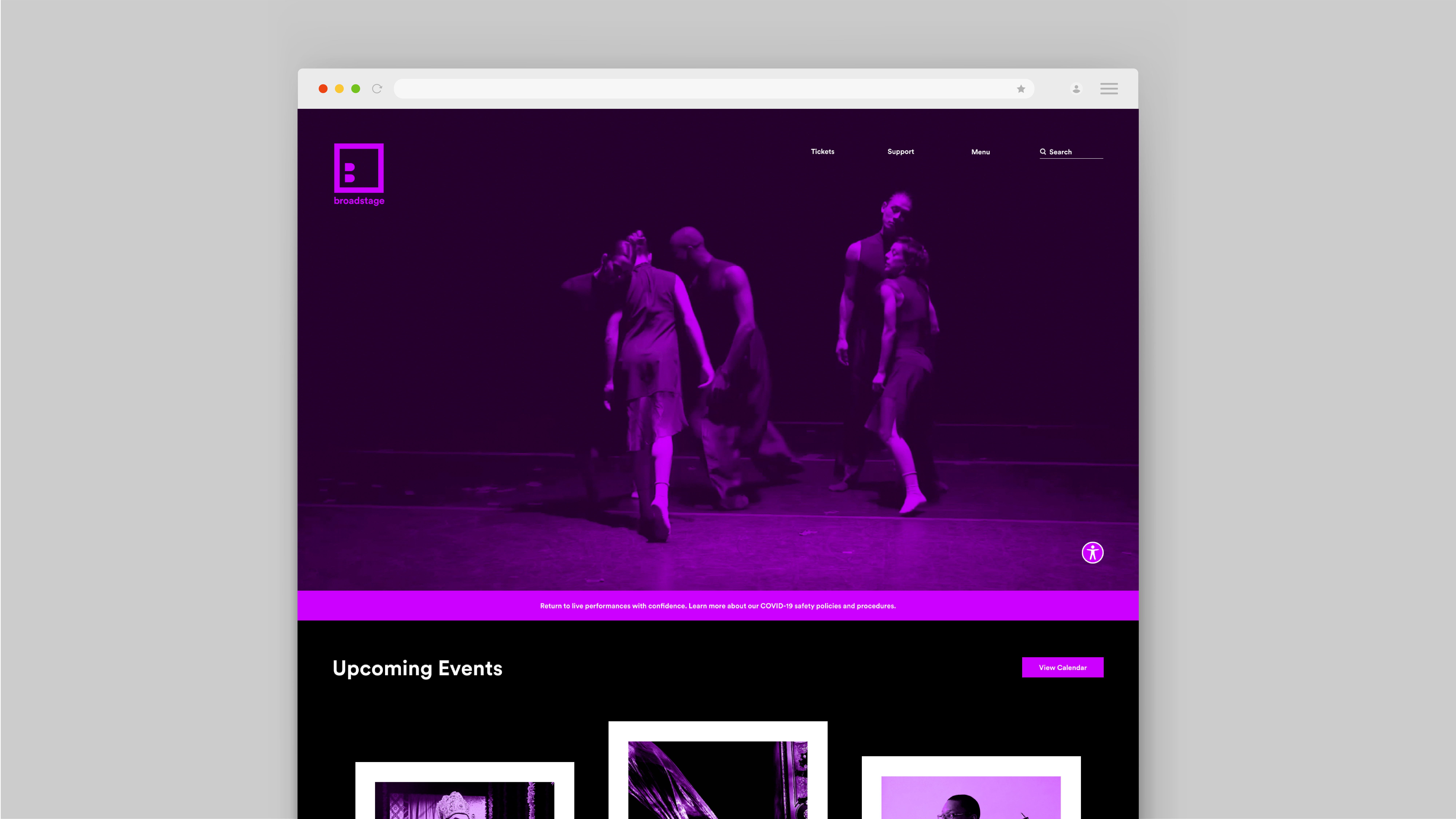 BroadStage Website