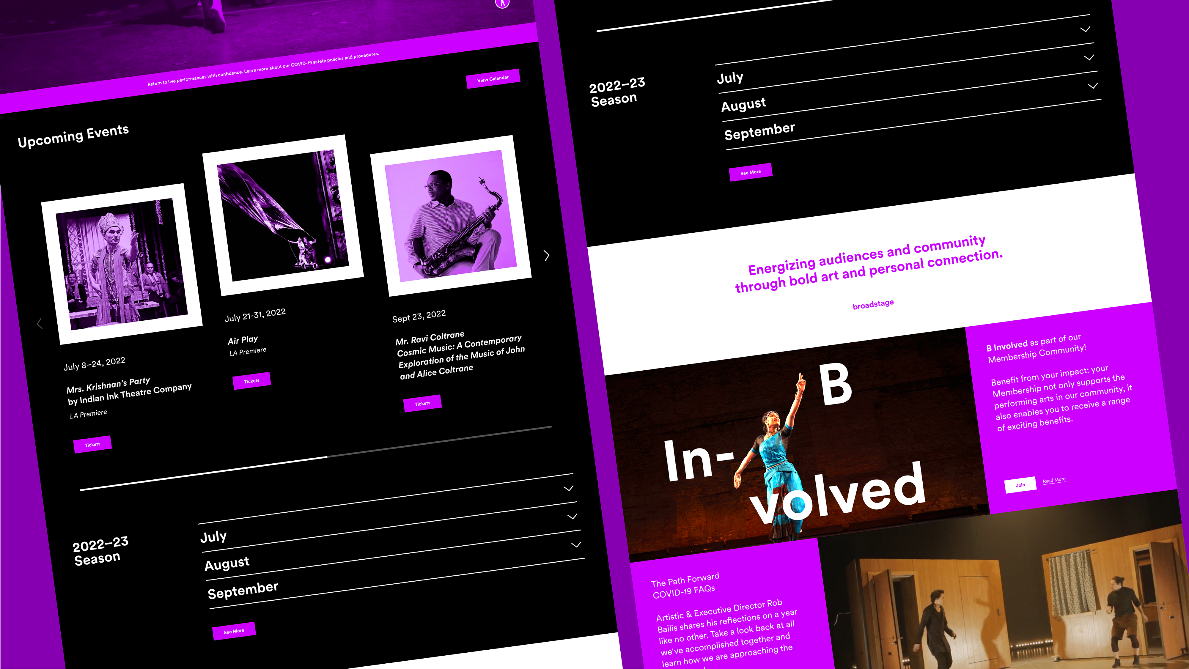 BroadStage Website