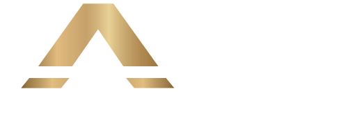 Garant Solar logotyp – helhetsleverantör av solceller, batterilagring och laddboxar i Sverige