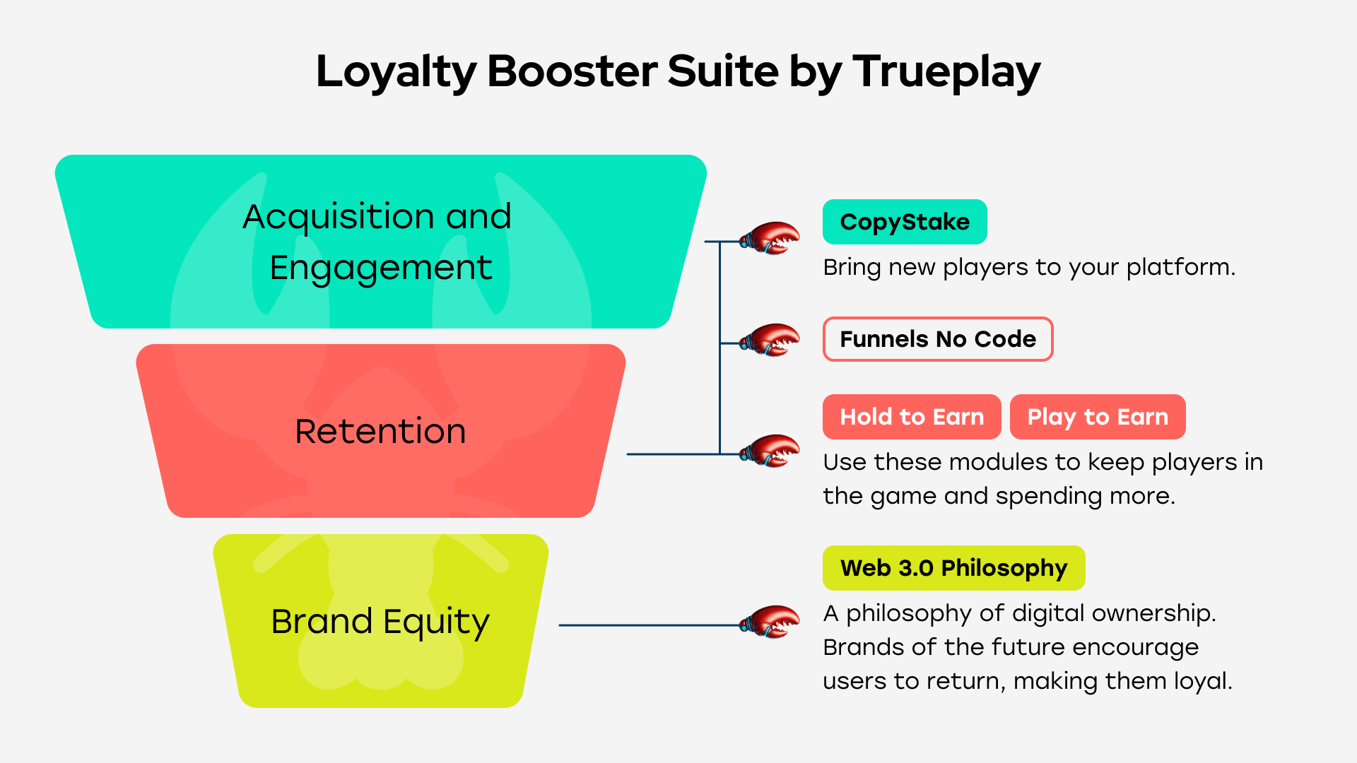 Loyalty booster suite visualization 
