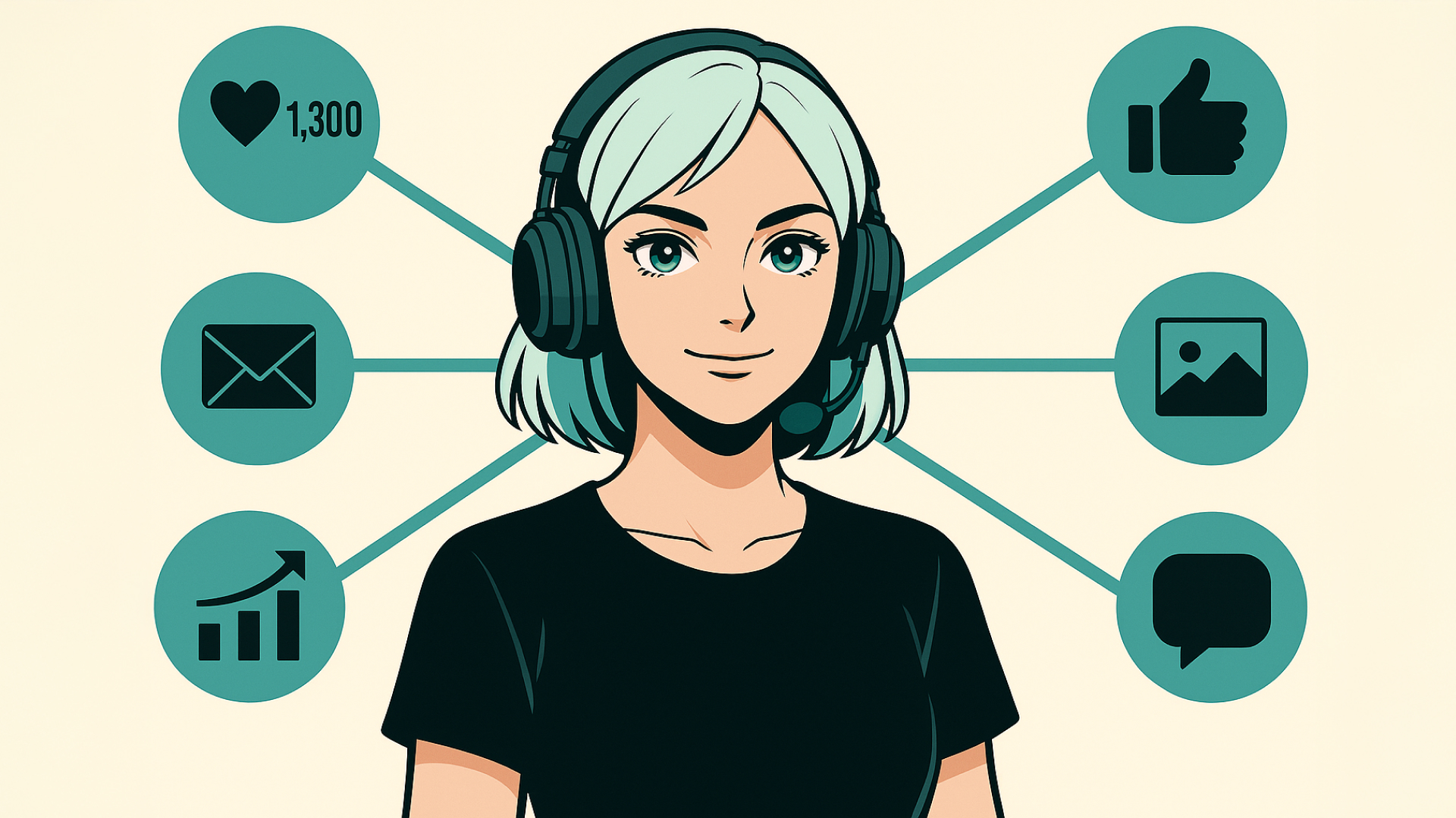 Visual of influencer impact on iGaming reach and engagement