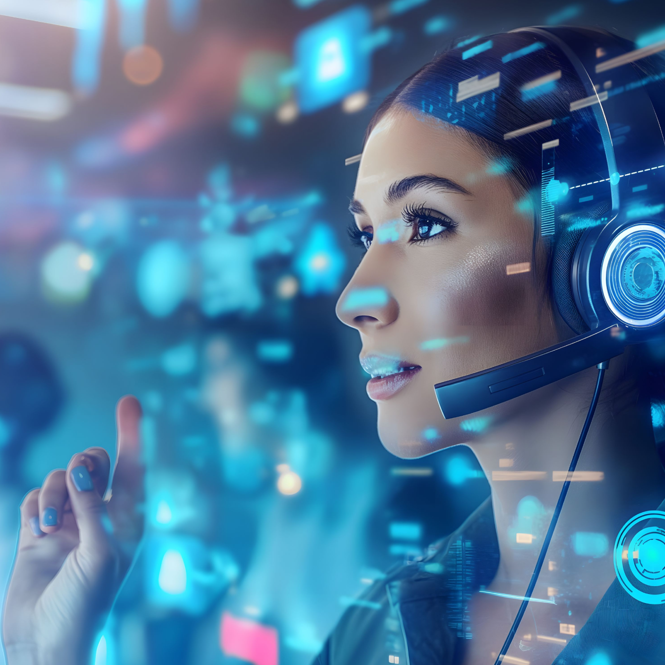 Telephone assistant vs. call center