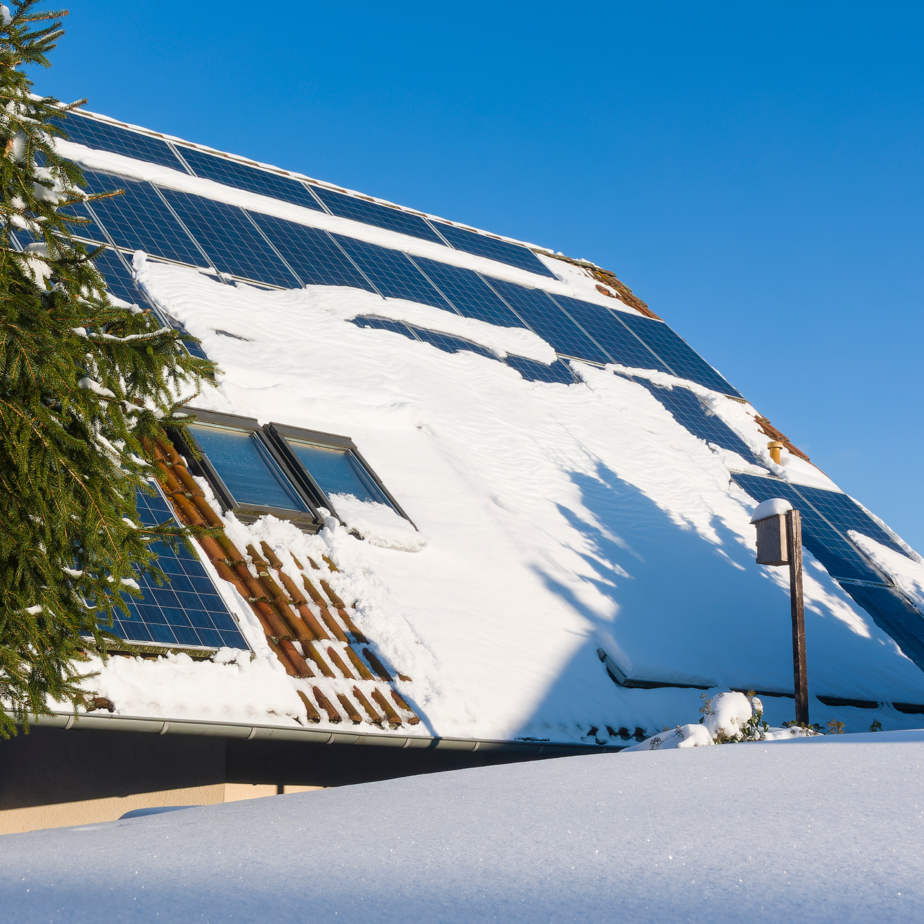Photovoltaik im Winter
