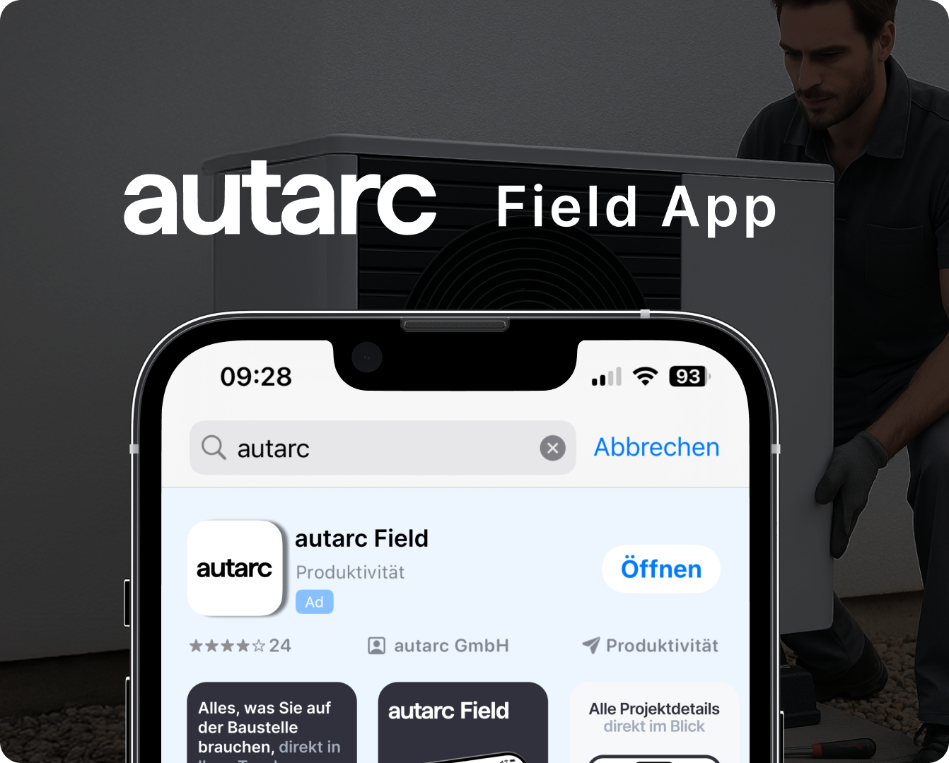 autarc gestaltet den Arbeitsalltag neu: Die Field App verbindet Büro und Baustelle in Echtzeit
