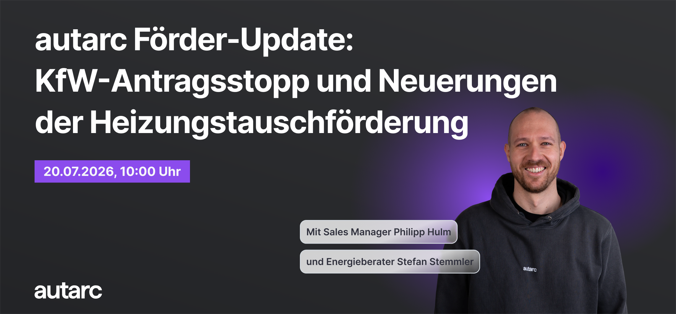 🏡💜 Webinar: KfW-Antragsstopp & Änderungen der Heizungsförderung
