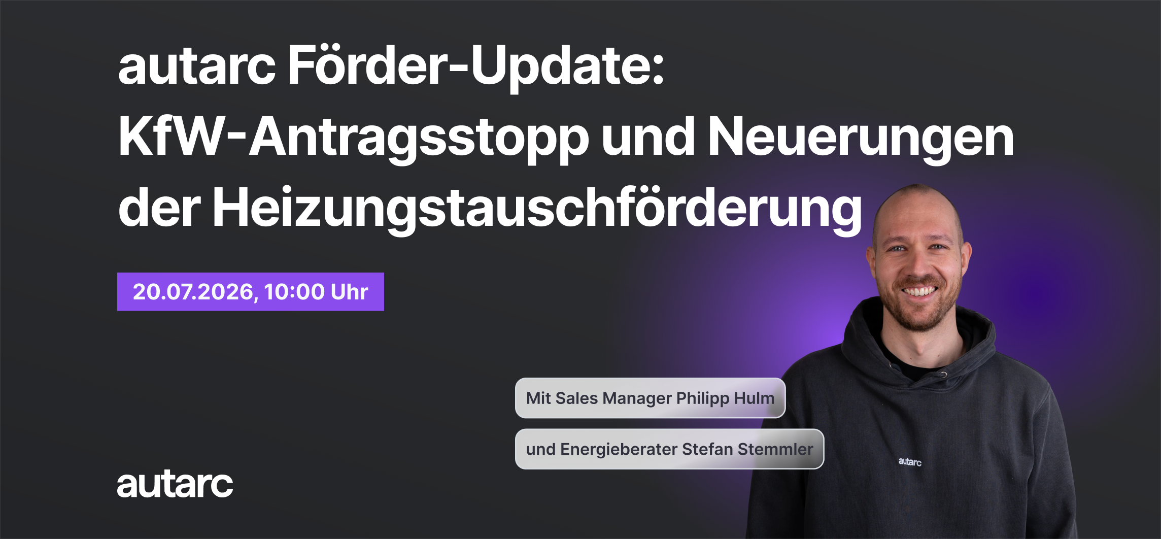 🏡💜 Webinar: KfW-Antragsstopp & Änderungen der Heizungsförderung