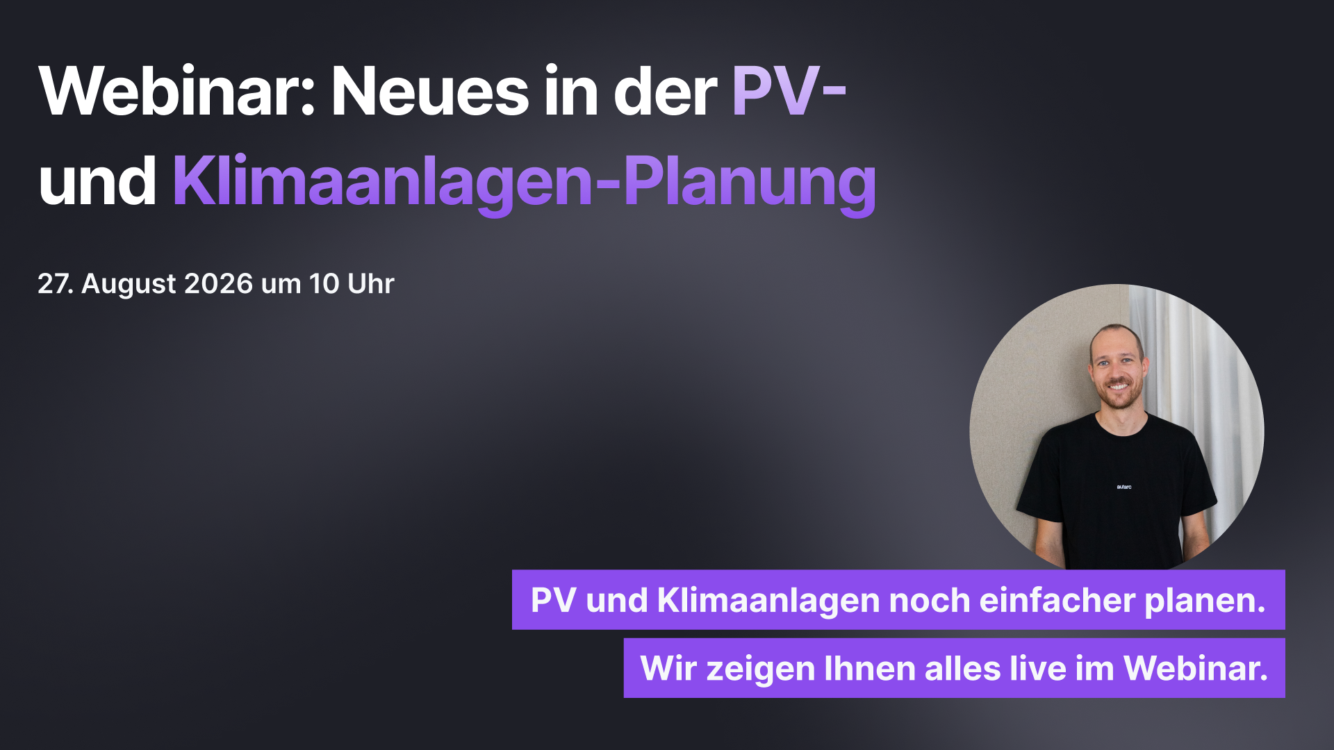 🏡💜 Webinar: autarc Sommer-Update 2026