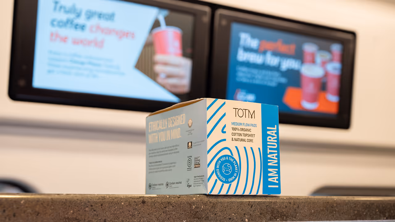 Image of TOTM period care product