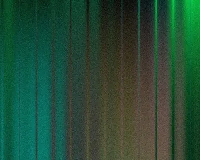 Cover text for the article showing grainy glass gradient image in green and brown