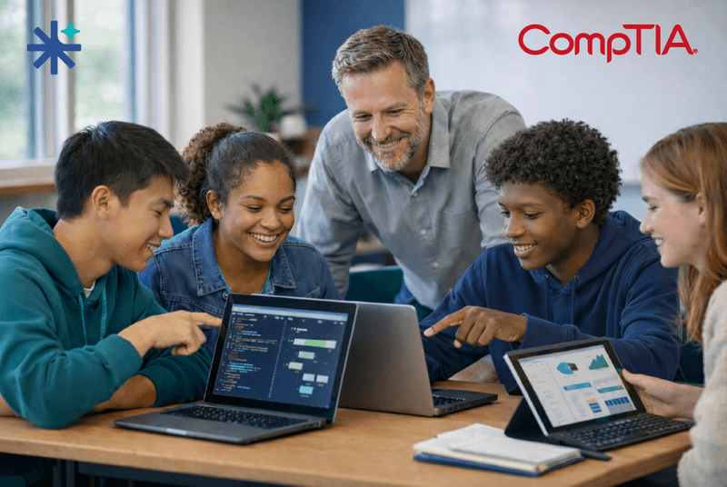 Partnership with CompTIA to Strengthen the AI Workforce Pipeline