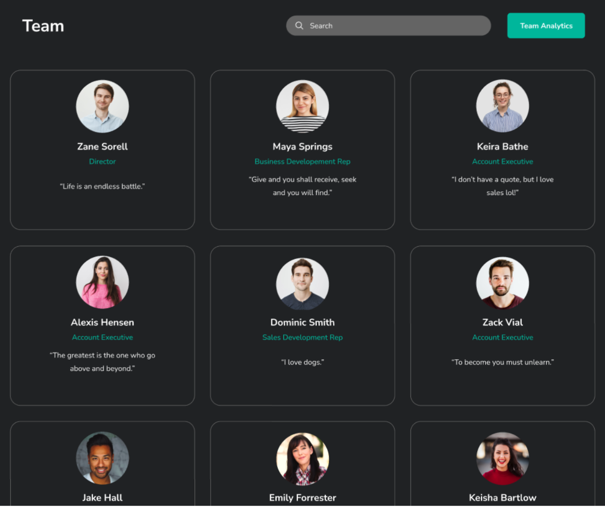 Poodle AI team management