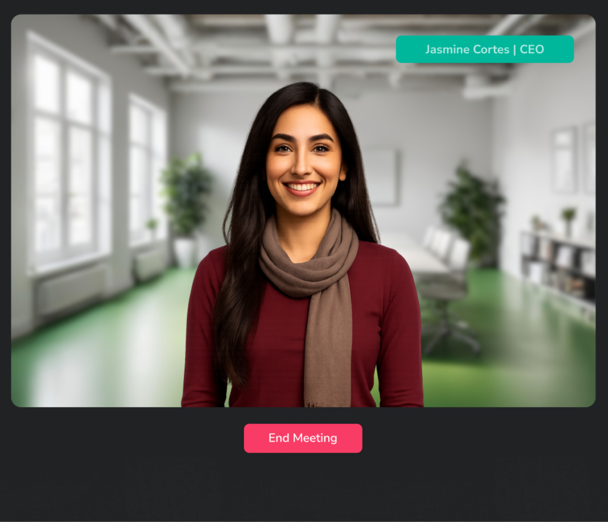 AI simulation in progress