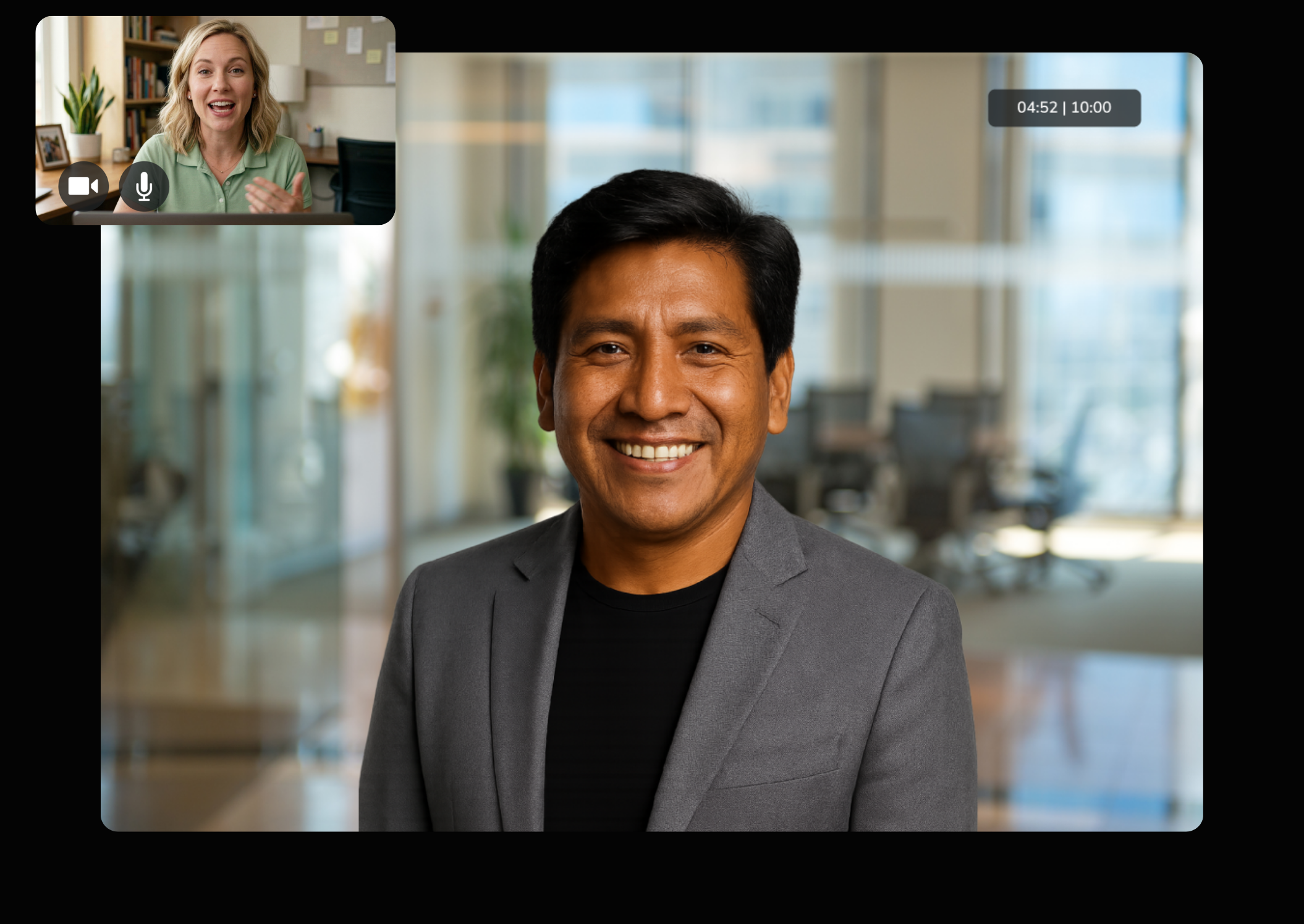 AI sales training simulation