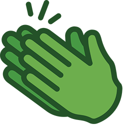 applause icon likedin