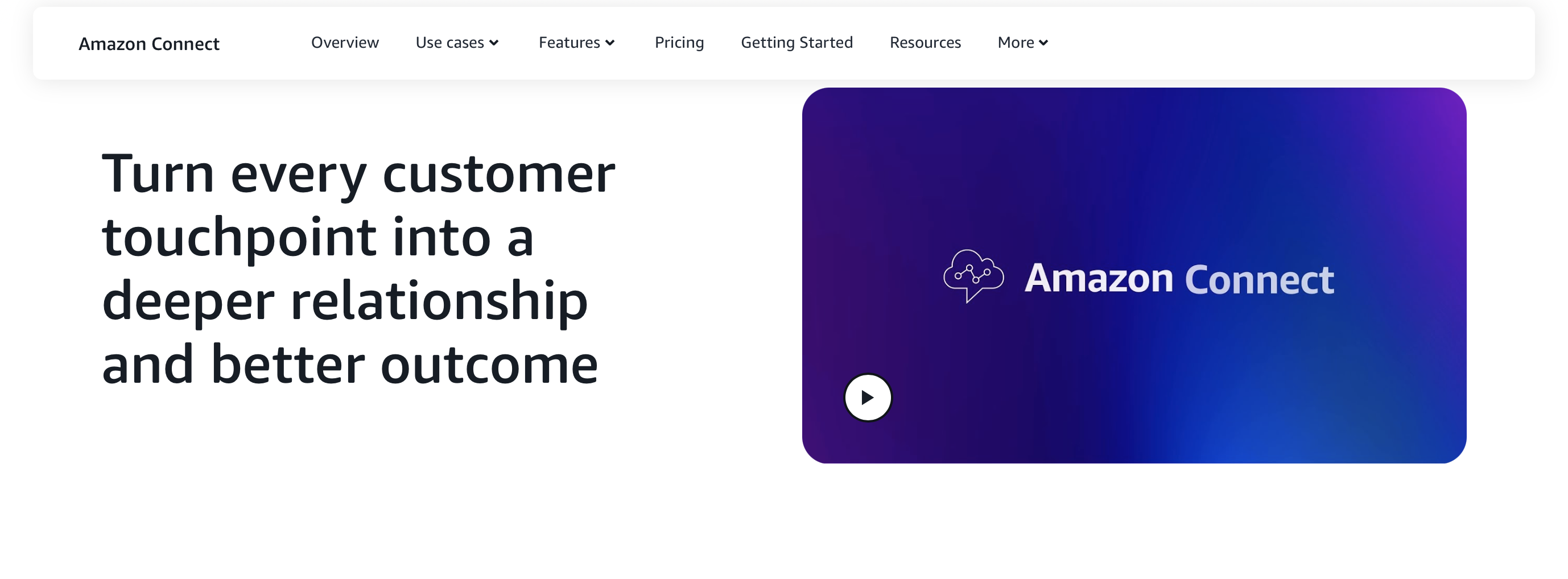 amazon connect with Thunai