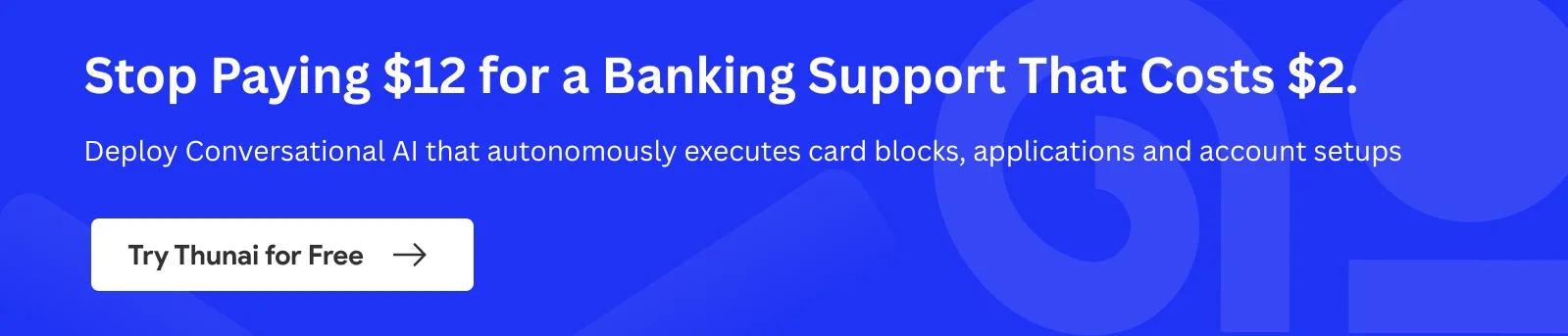 Financial service ai