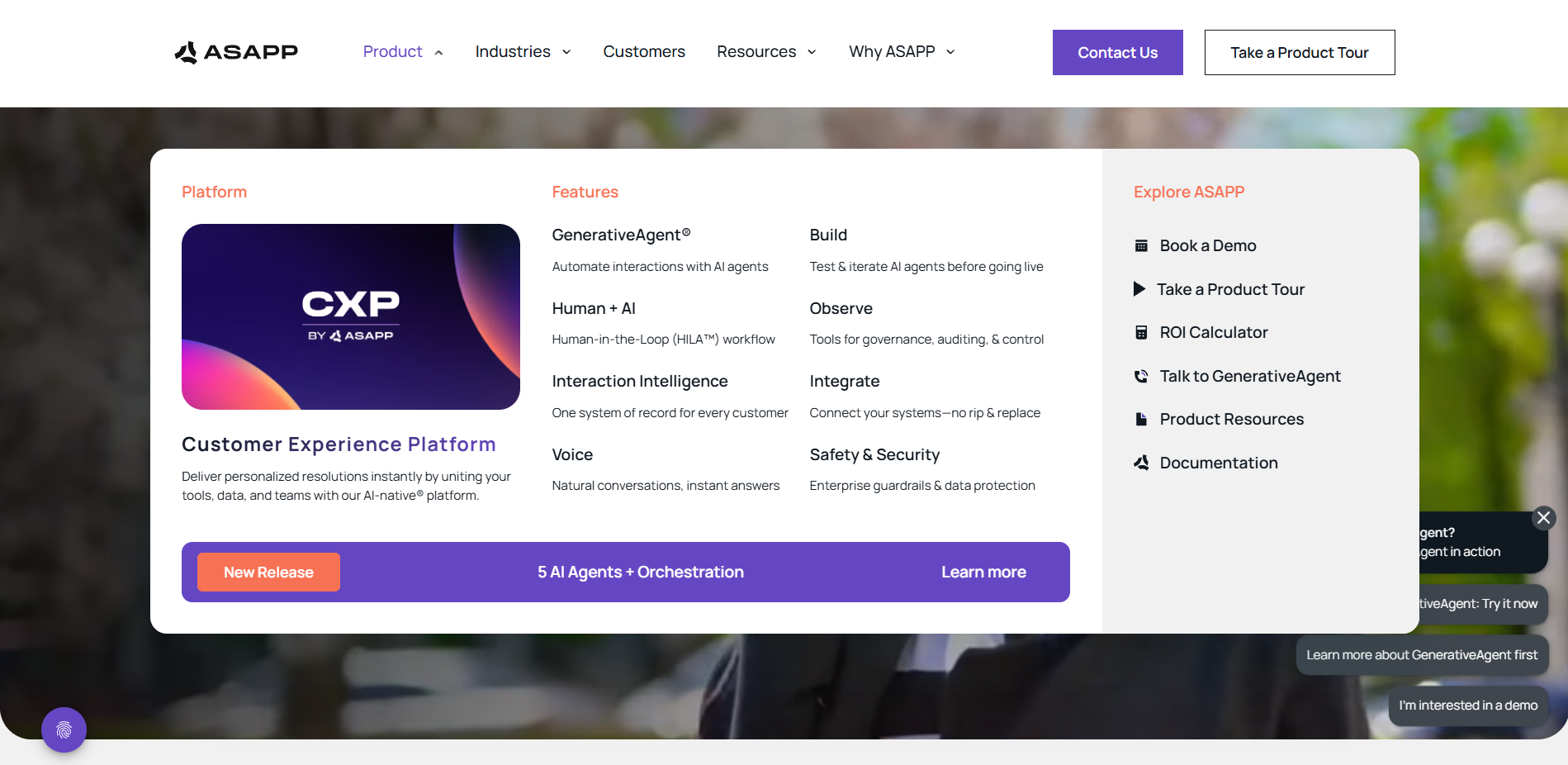 ASAPP Homepage