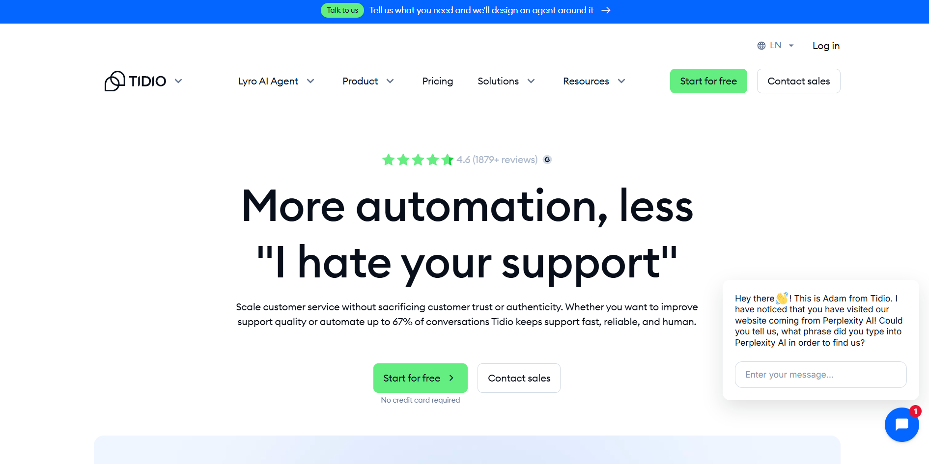 tidio-lyro-shopify-ai-chatbot