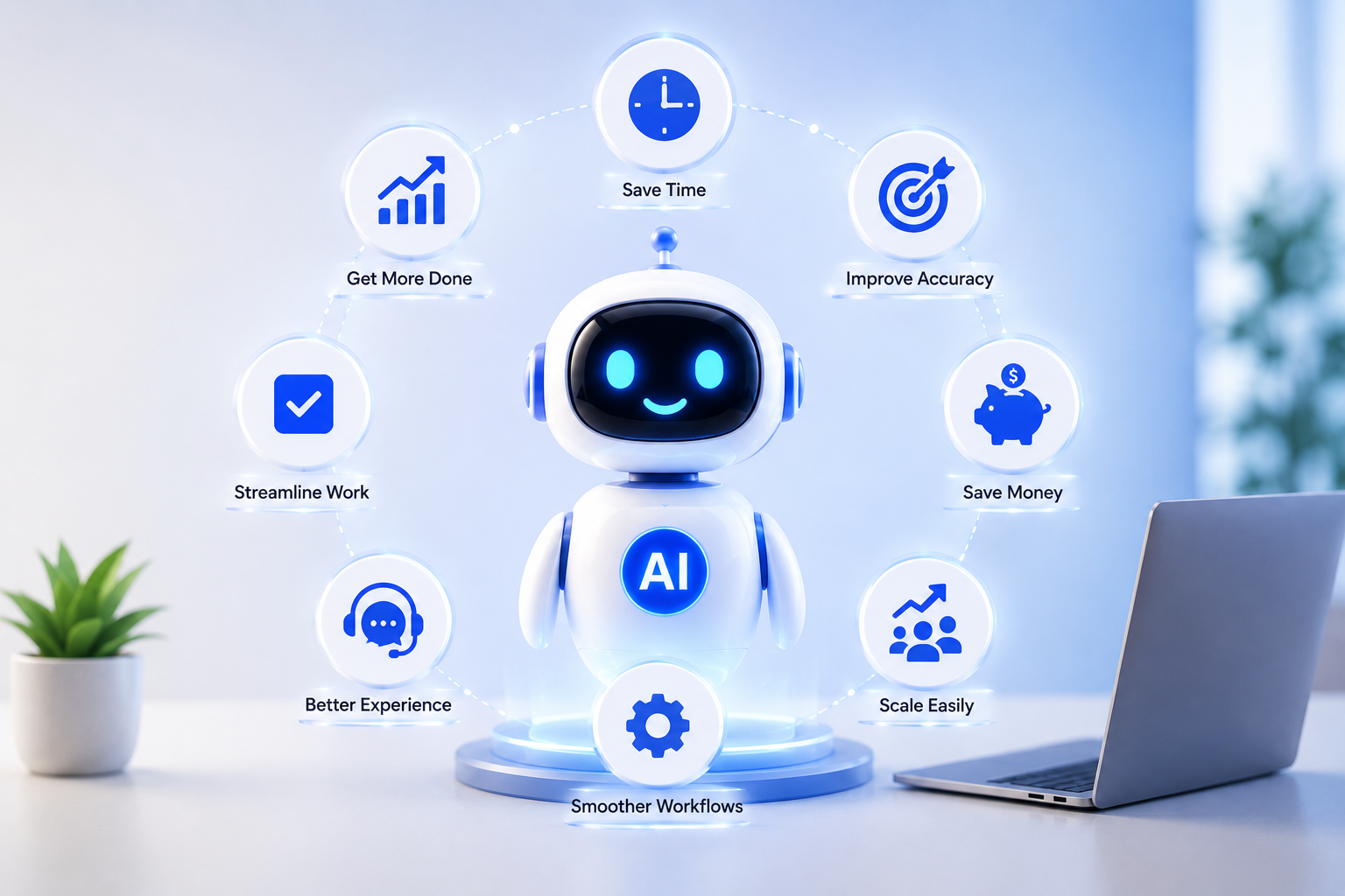 Benefits of using AI Assistants