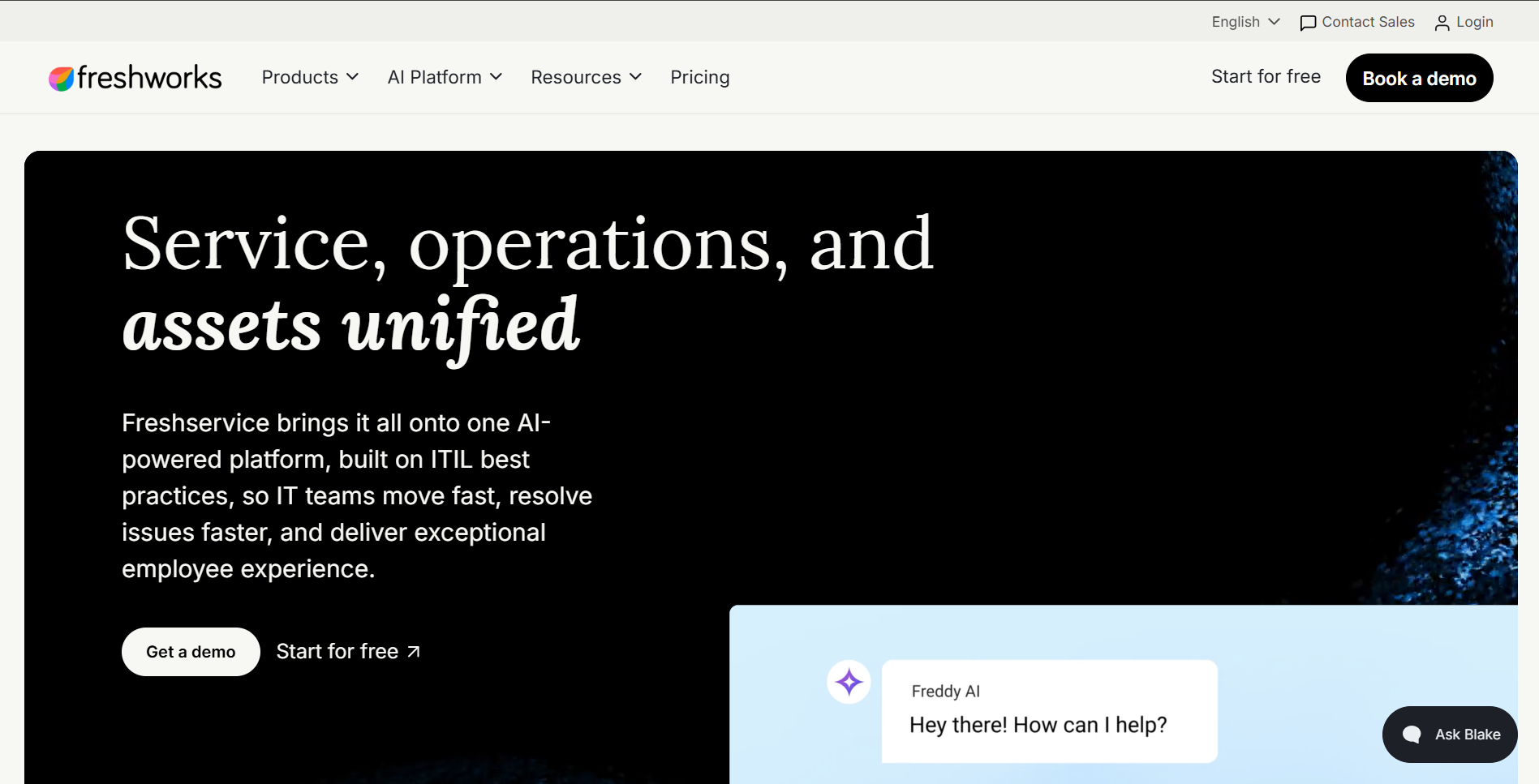 freshservice-ai-itsm-platform