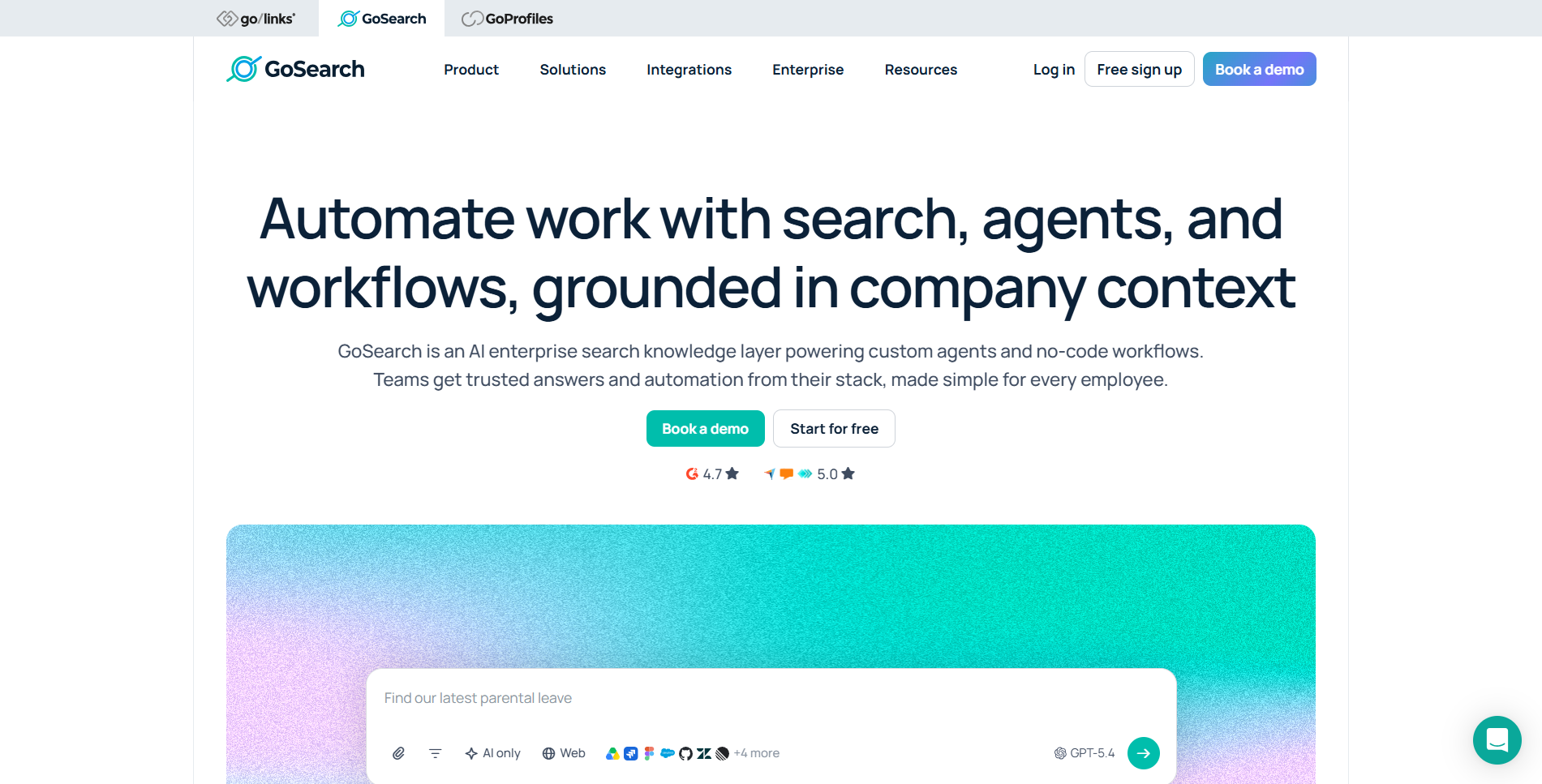 gosearch-ai-enterprise-search-platform