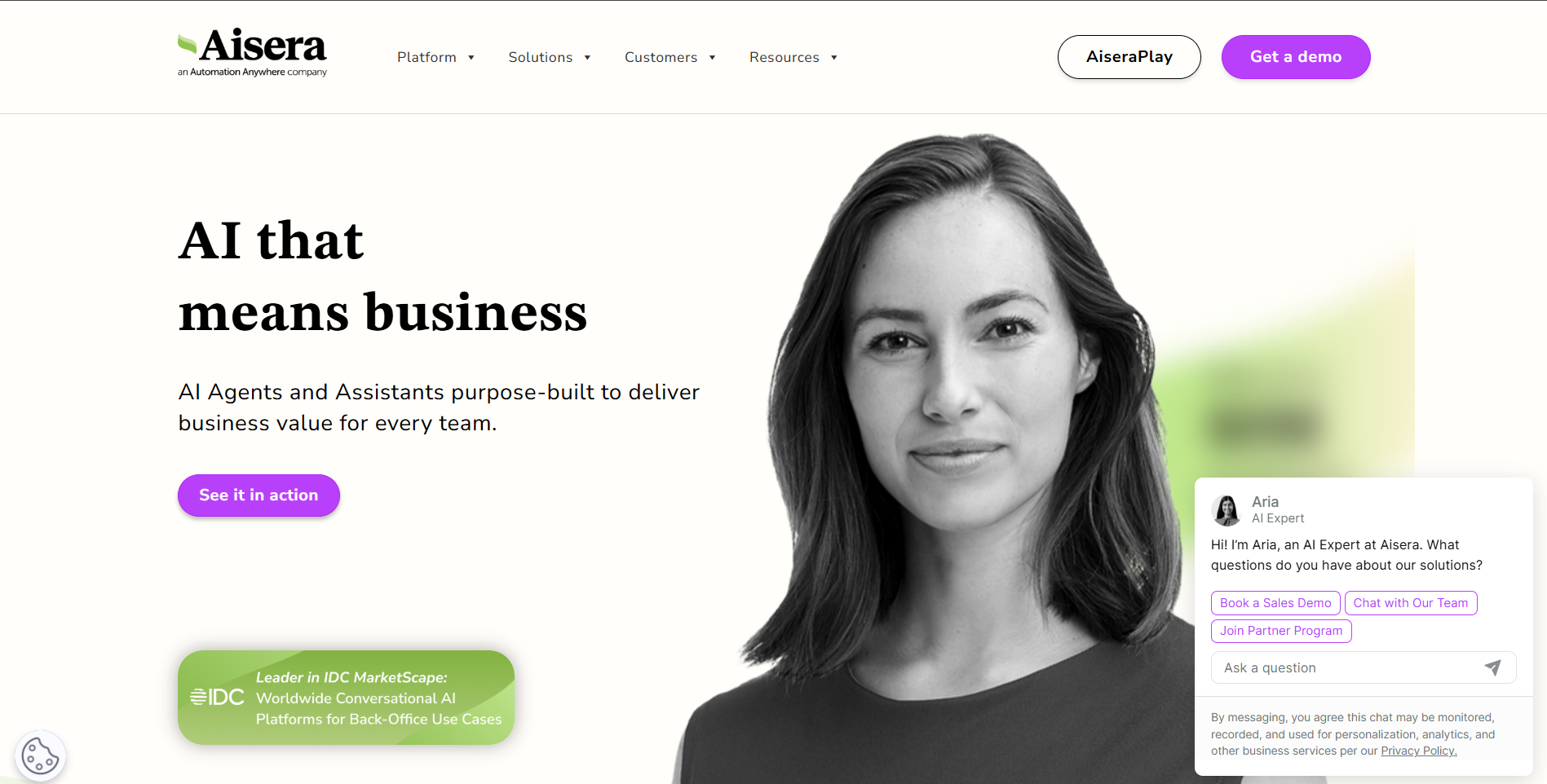 aisera-ai-service-automation-platform
