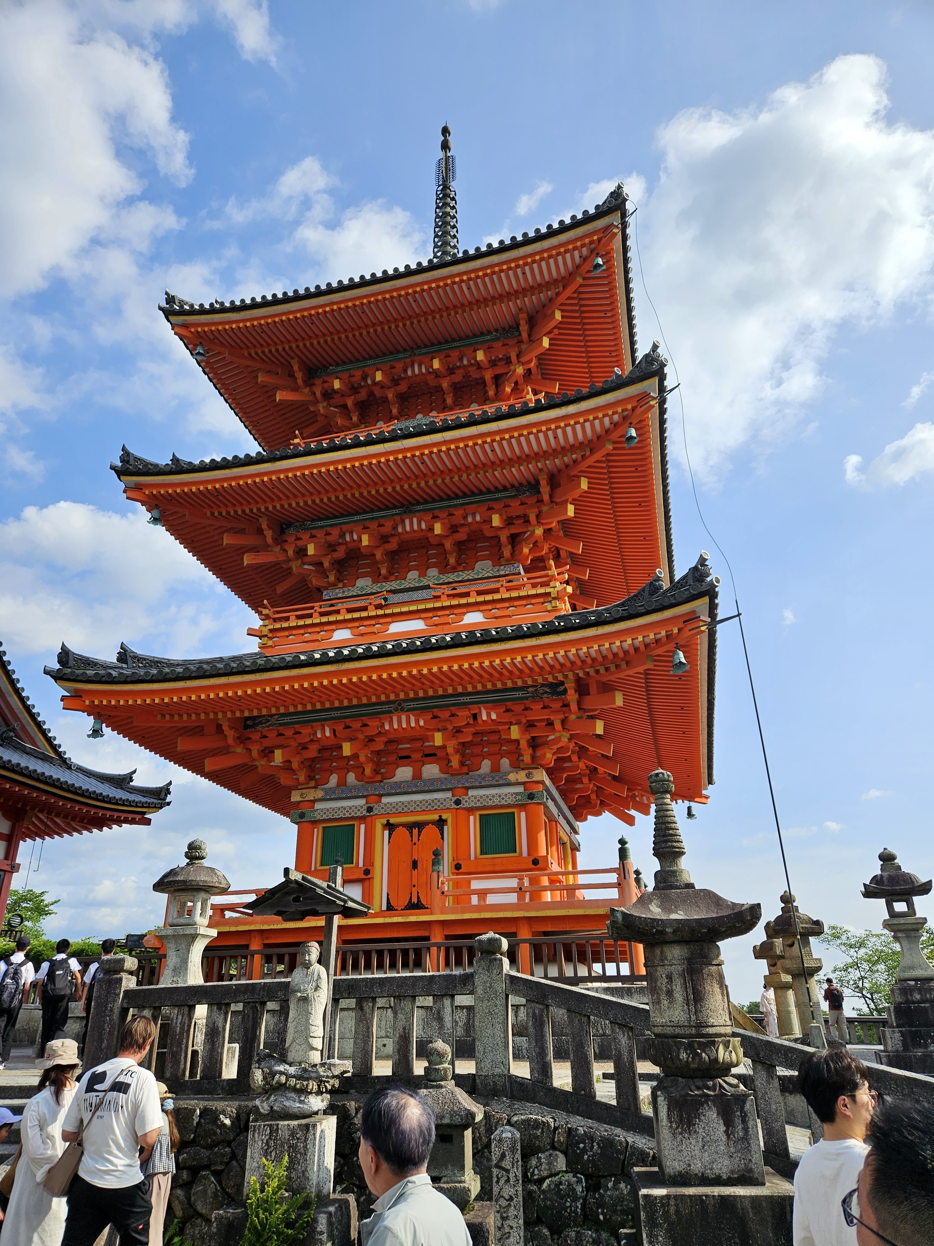 A temple in Kyoto with Mari-Alina Timoshchuk 