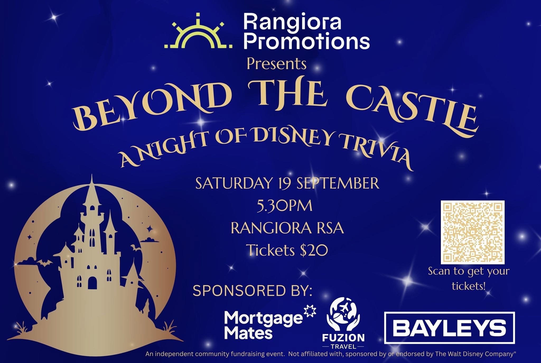 Beyond the Castle - The Ultimate Disney Quiz event theme artwork