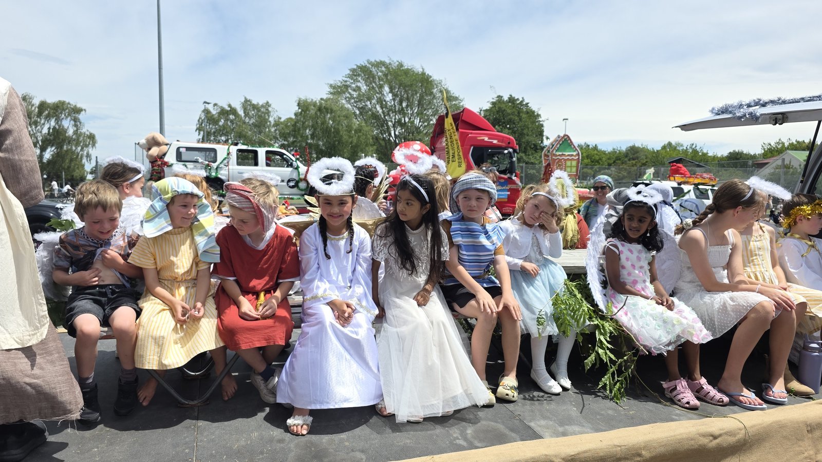 Community members enjoying a Rangiora Promotions event